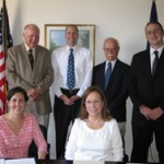 USGLC Maine steering committee members meet with James Pineau, Field Representative, Rep. Chellie Pingree’s Office.