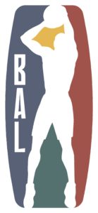 The official logo for the Basketball Africa League (BAL)