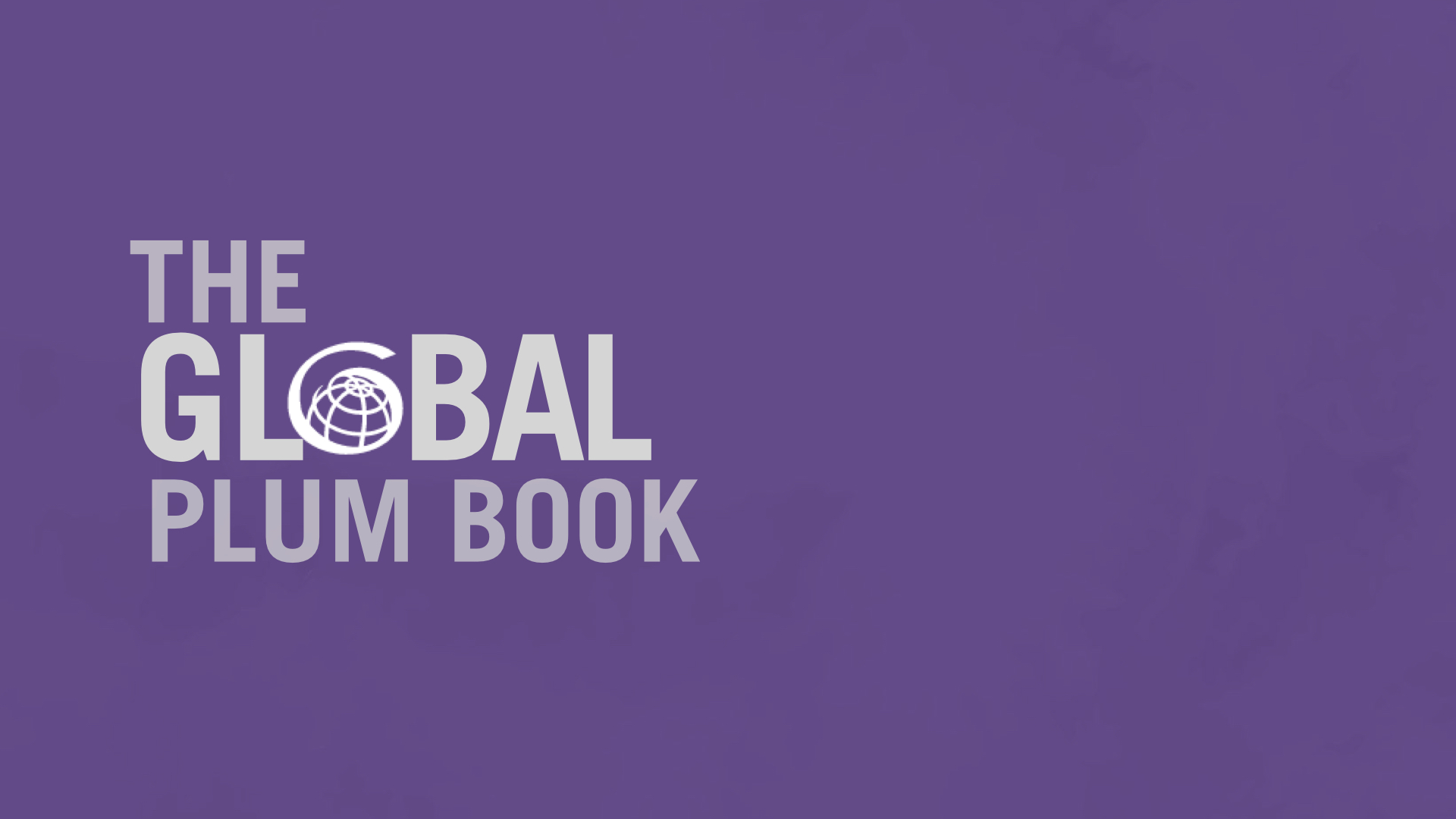 The Global Plum Book USGLC