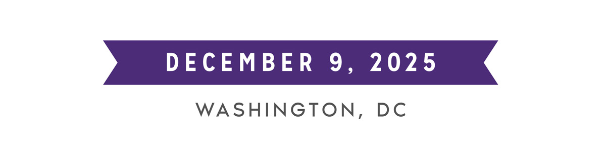 Event date: December 9, 2025 in Washington, DC